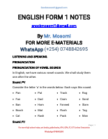 FORM ONE ENGLISH NOTES (1).pdf